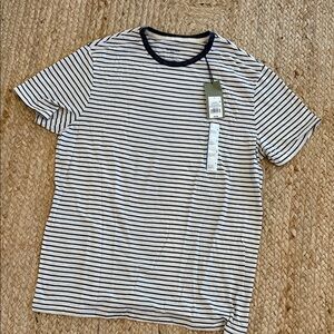 Goodfellow & Co Black and White Striped Tee
